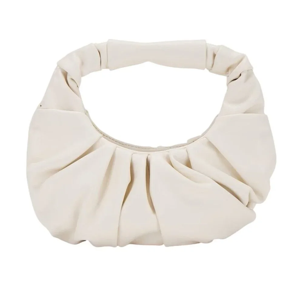 8 Other Reasons Shoulder Bag in Ivory One Size Womens Clutch Handbag Purse - Picture 9 of 9